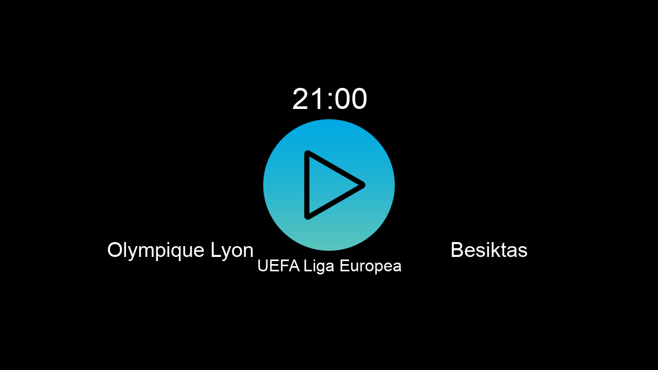  Olympique Lyon 21:00 Besiktas - UEFA Liga Europea hoy: hora, canal, TV y dónde ver online el partido de LaLiga