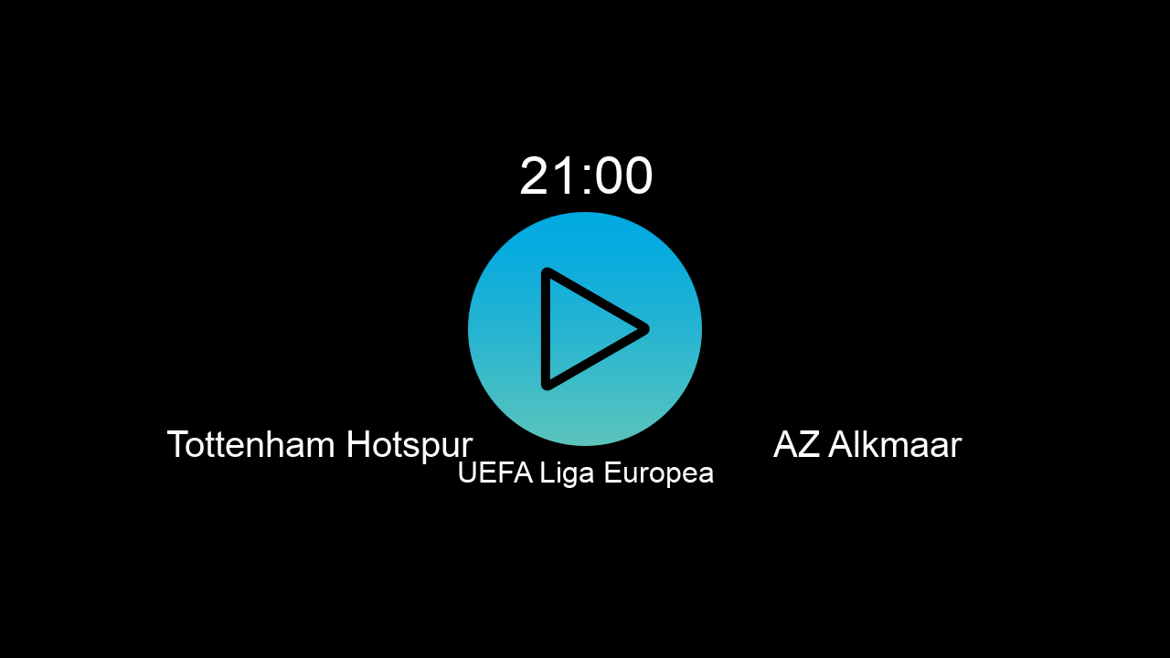  Tottenham Hotspur 21:00 AZ Alkmaar - UEFA Liga Europea hoy: hora, canal, TV y dónde ver online el partido de LaLiga